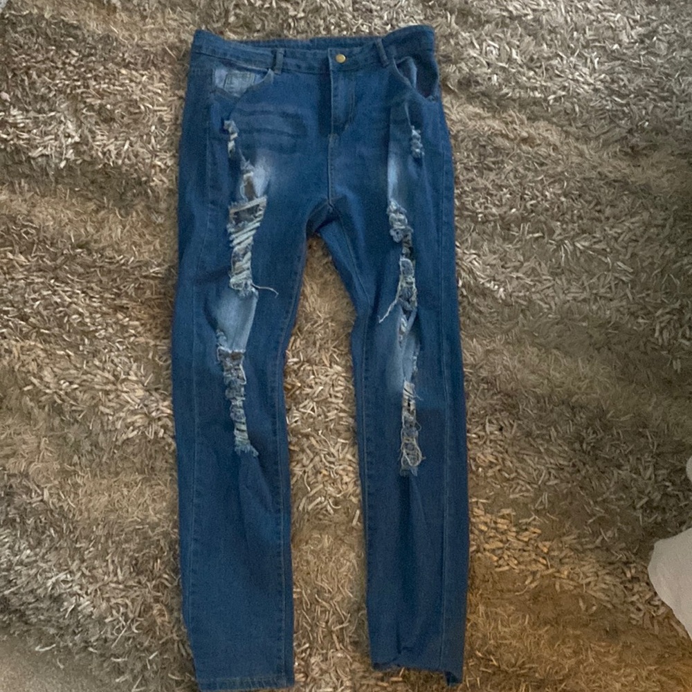 Xl rip jean from shein
